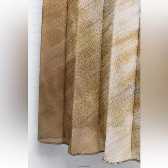 COPY - ZARA TIE DYE PLEATED HALTER DRESS - Picture 10 of 11